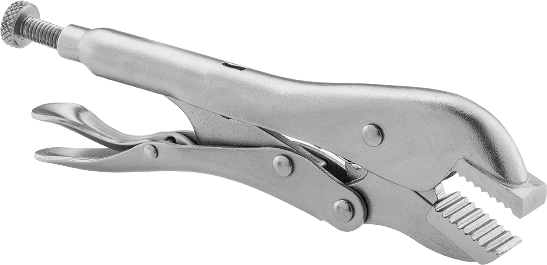 Flat Jaws and Lever Release