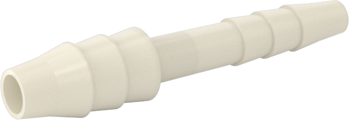 Hava ve Su için Plastik Dikenli Boru Bağlantı Elemanı, Düz Redüktör, 1/4“ x 1/8” Boru İç Çapı için