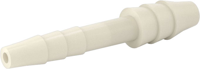 Hava ve Su için Plastik Dikenli Boru Bağlantı Elemanı, Düz Redüktör, 1/4“ x 1/8” Boru İç Çapı için