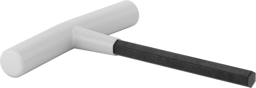 Fosfat Kaplı Çelik T-Saplı Altıgen Anahtar, 3/8" Tahrik Boyutu, Yastıklı Tutamak, 6" Toplam Uzunluk