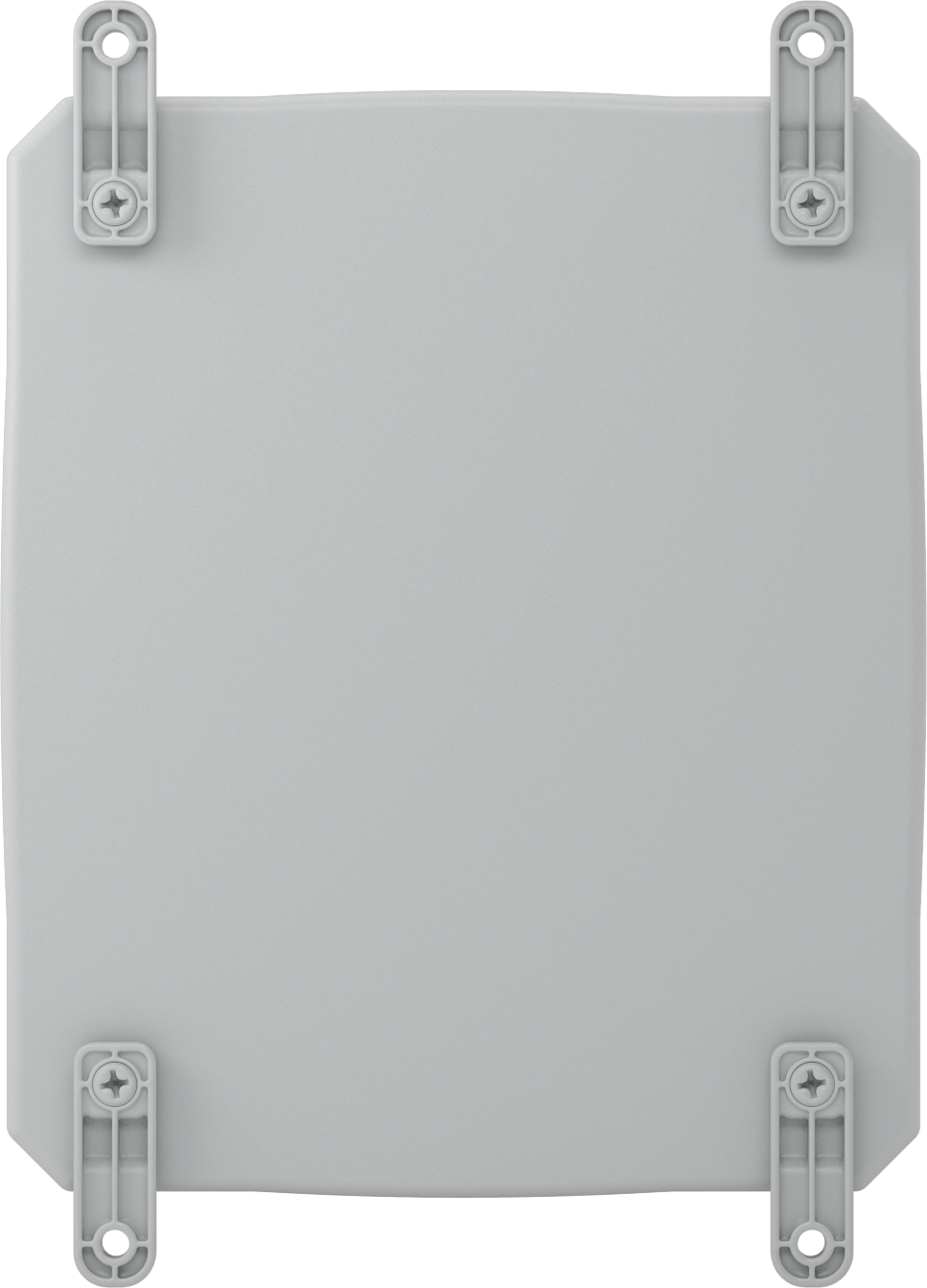 Versa-Panel Polikarbonat Muhafaza, Çıkarılabilir Kapak, Vida Kapatma, 11" x 13" x 7-1/2", Gri