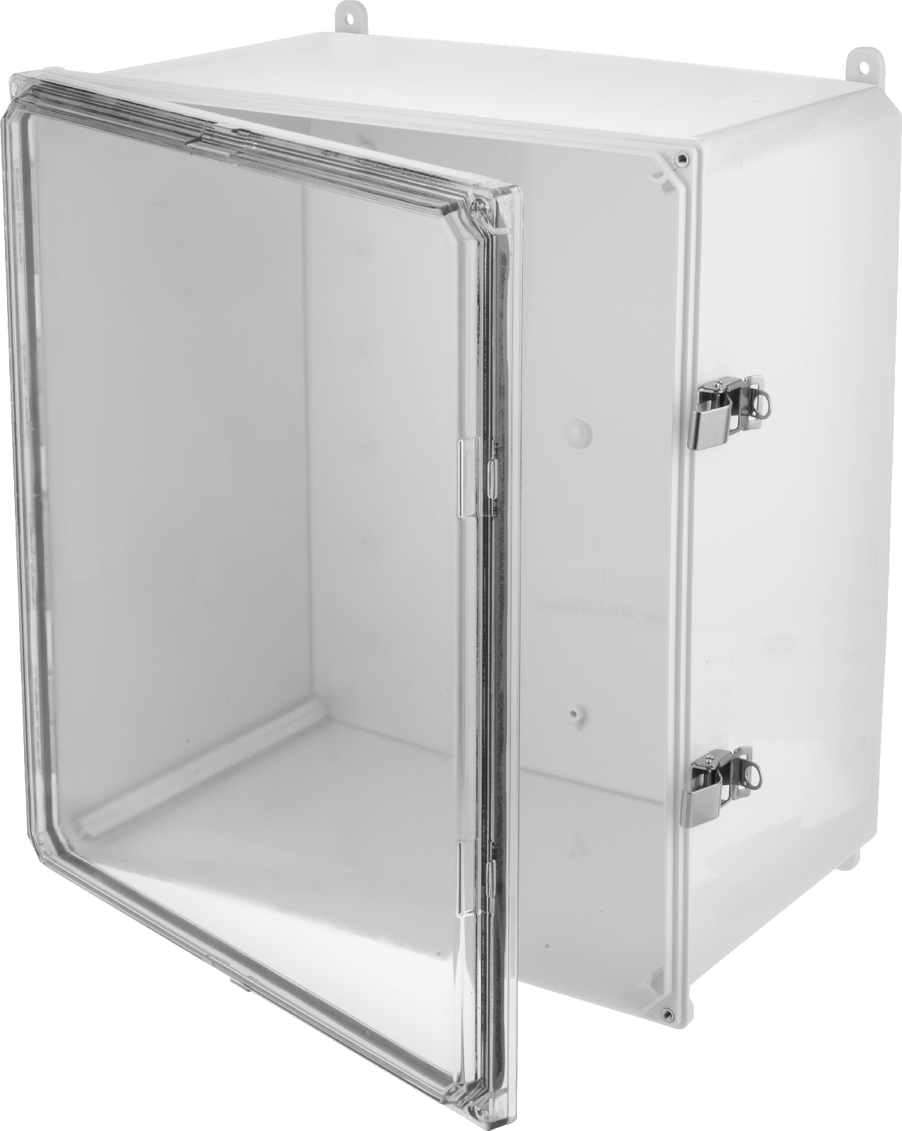 White with Quick-Release Latch