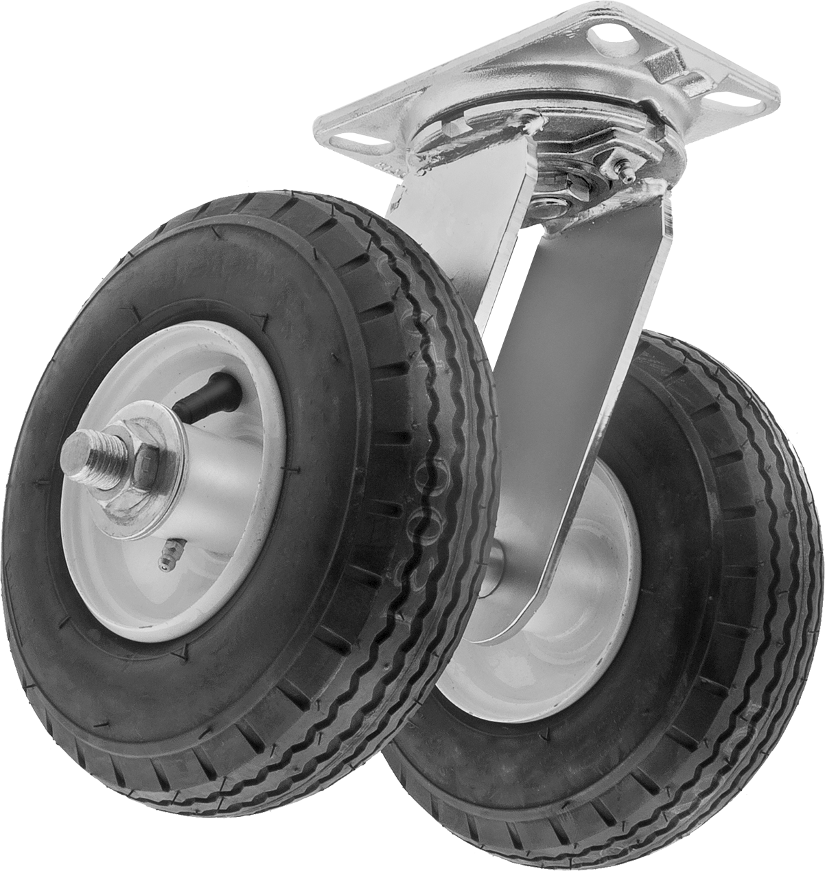 Dual-Wheel Swivel