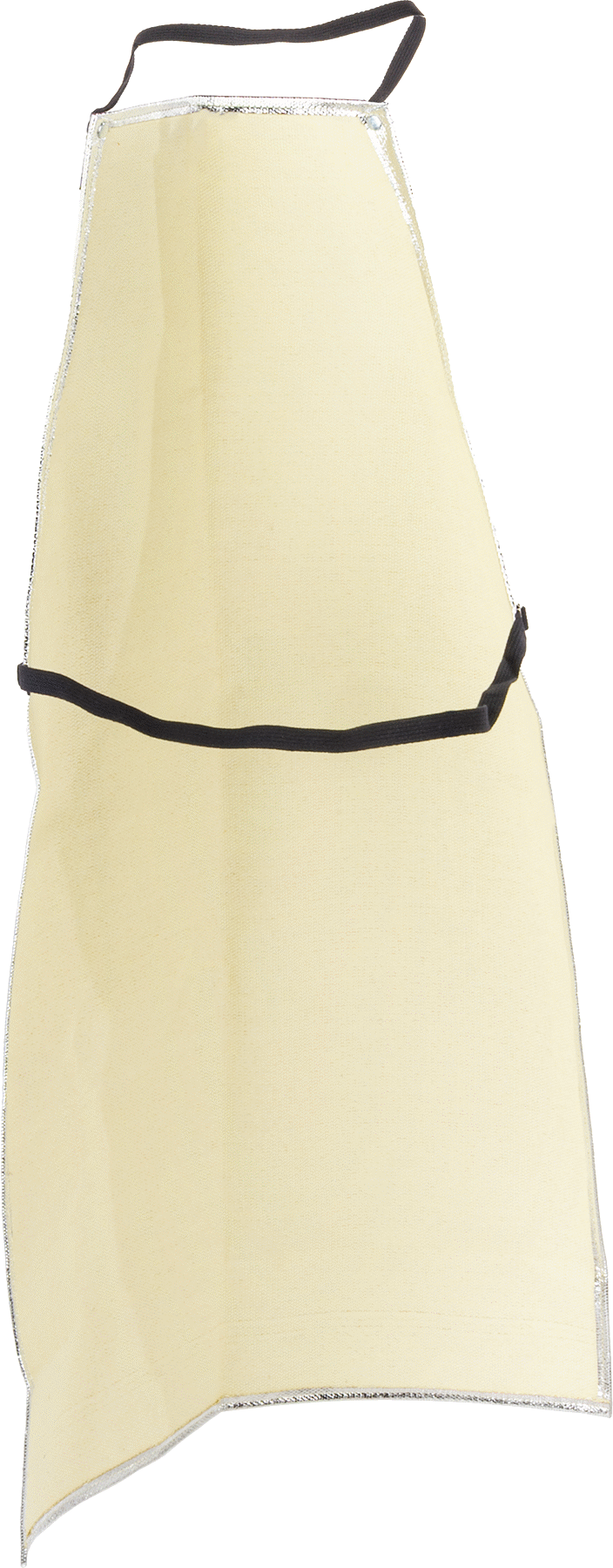 Isı Yansıtıcı Alüminize Giysi, Kevlar Aramid/Cam Elyaf Karışımlı Önlük, 39" Uzunluk, Boyut M
