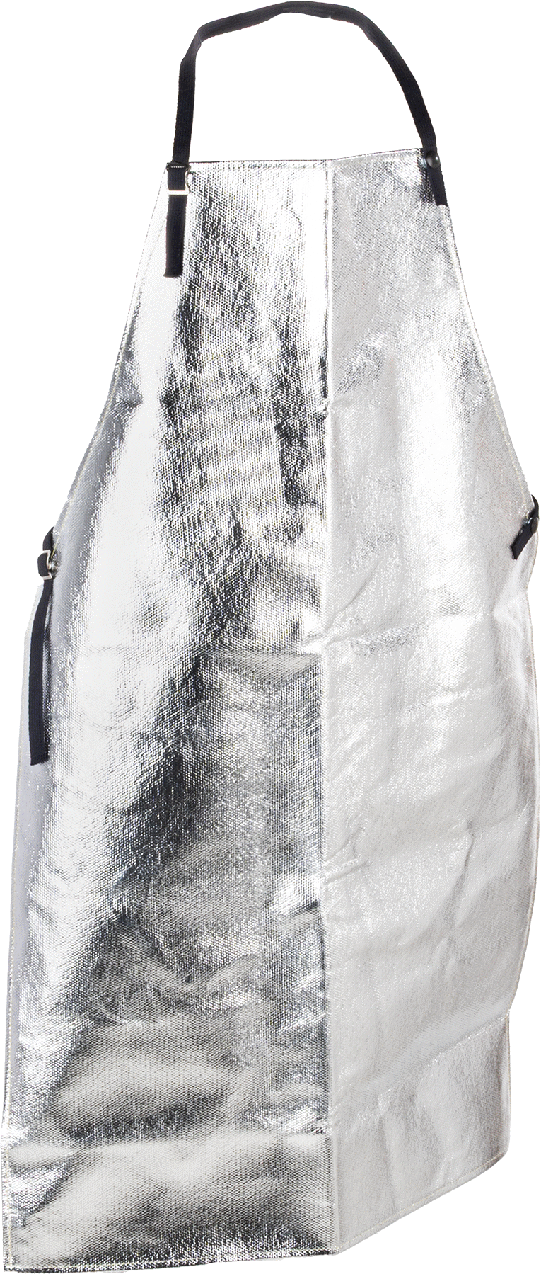 Isı Yansıtıcı Alüminize Giysi, Kevlar Aramid/Cam Elyaf Karışımlı Önlük, 39" Uzunluk, Boyut M
