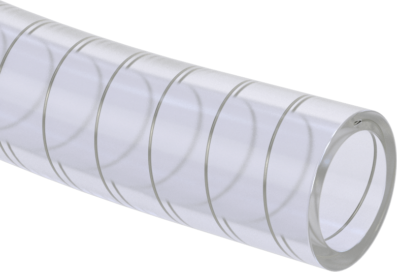 Vakum Dereceli PVC Boru, Gıda için, Beverage, ve Süt Ürünleri, 1-1/2" ID, 2" OD