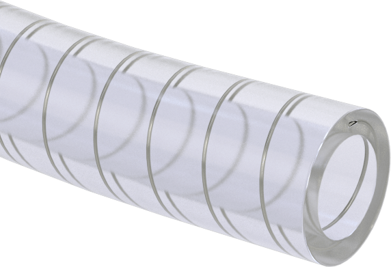 Vakum Dereceli PVC Boru, Gıda için, Beverage, ve Süt Ürünleri, 3/8" ID, 9/16" OD