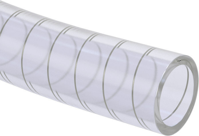 Vakum Dereceli PVC Boru, Gıda için, Beverage, ve Süt Ürünleri, 1" ID, 1-5/16" OD