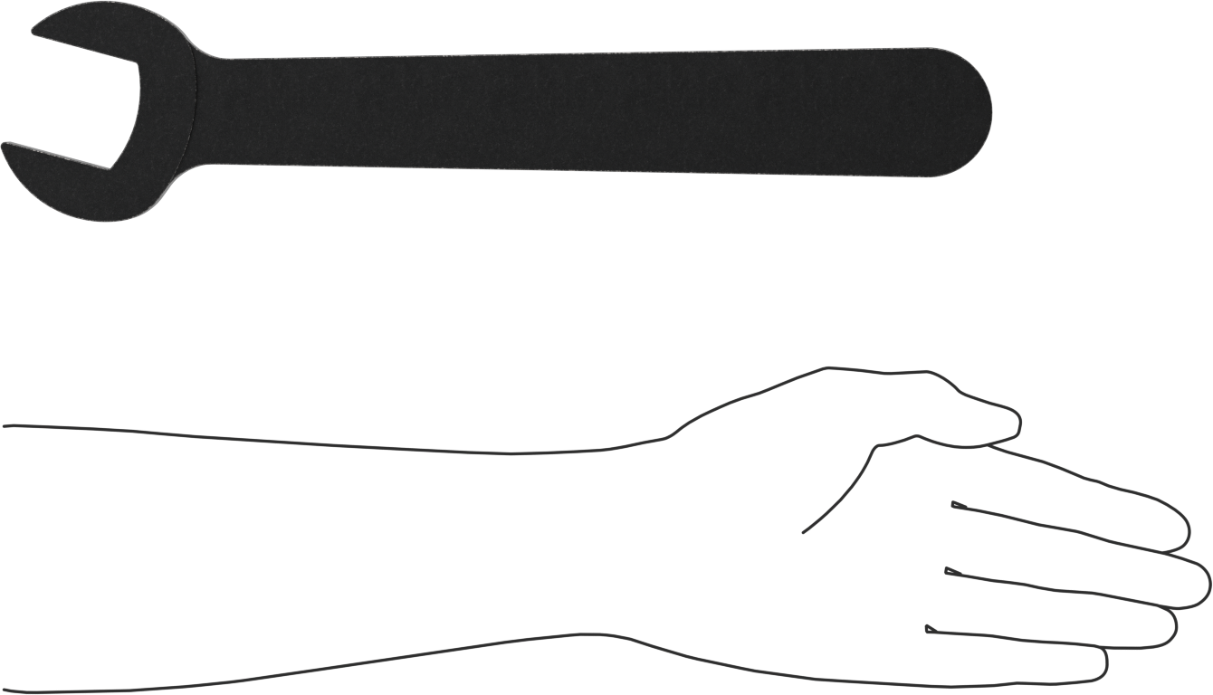 Açık Uçlu Anahtar, 1-1/2" Boyut, 13-1/2" Toplam Uzunluk