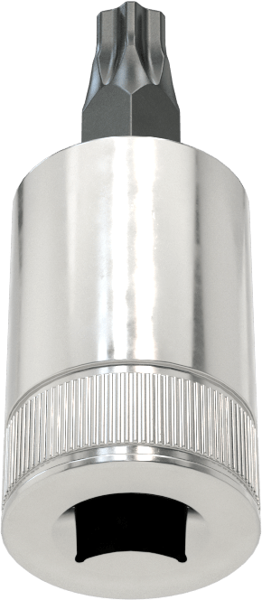 Kurcalamaya Dayanıklı Torx Uçlu Soket, 1/4" Kare Tahrik, T27 Boyutu