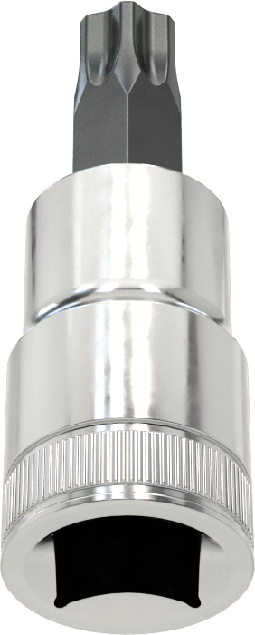 Kurcalamaya Dayanıklı Torx Uçlu Soket, 3/8" Kare Tahrik, T45 Boyutu