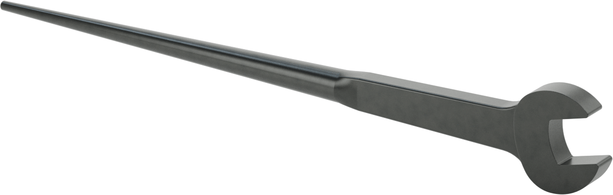 Delik Hizalama için Açık Uçlu Anahtar, 7/8" Boyut, 14-1/2" Toplam Uzunluk