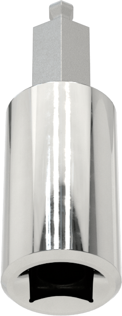 Bilyalı Uçlu Altıgen Uç Soketi, 1/4" Kare Tahrik, 7/64" Tahrik Boyutu