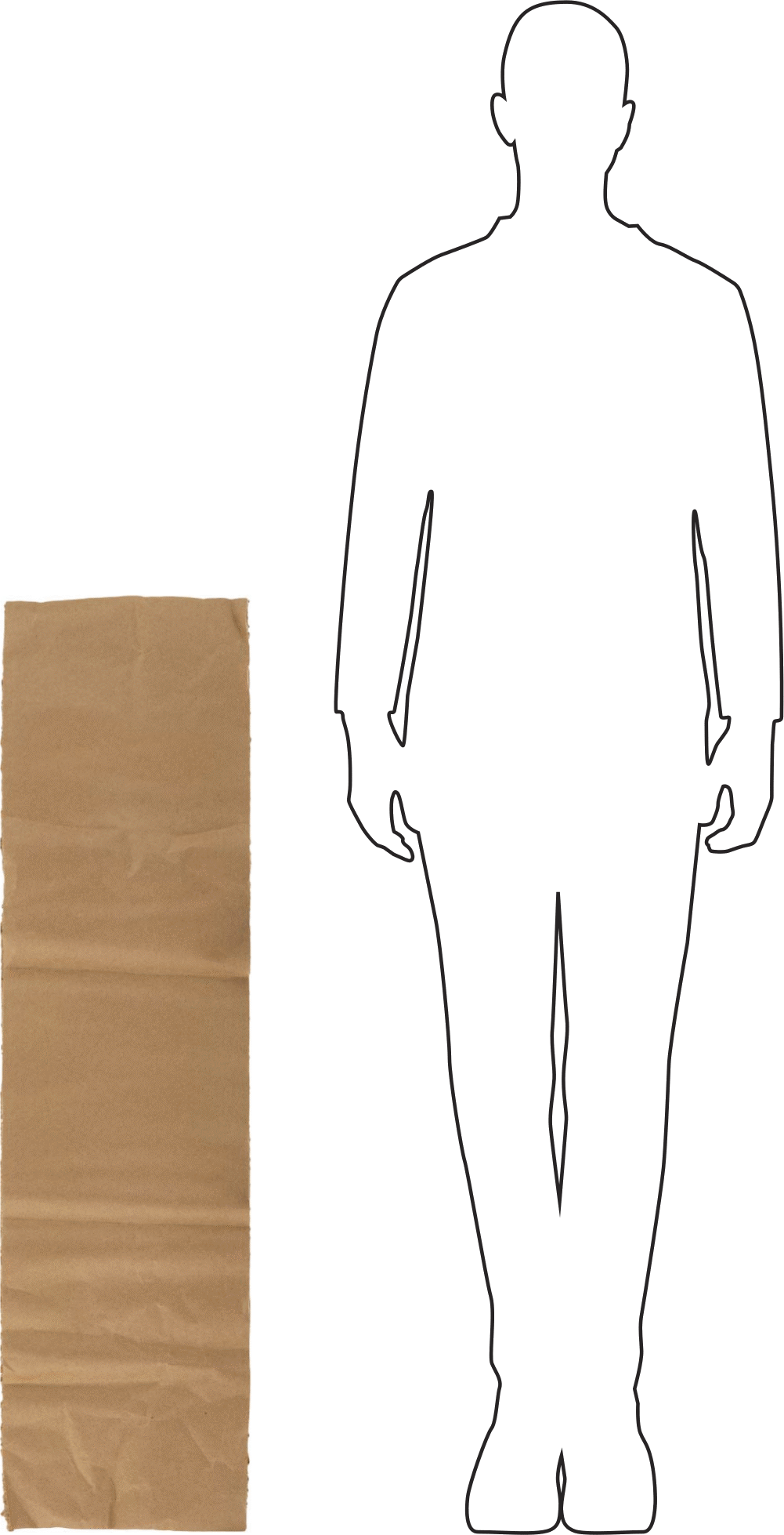 Geri Dönüştürülmüş Kağıt Nakliye Kutusu Astarı, 14“ Genişlik x 41” Uzunluk x 1-1/2" Kalınlık