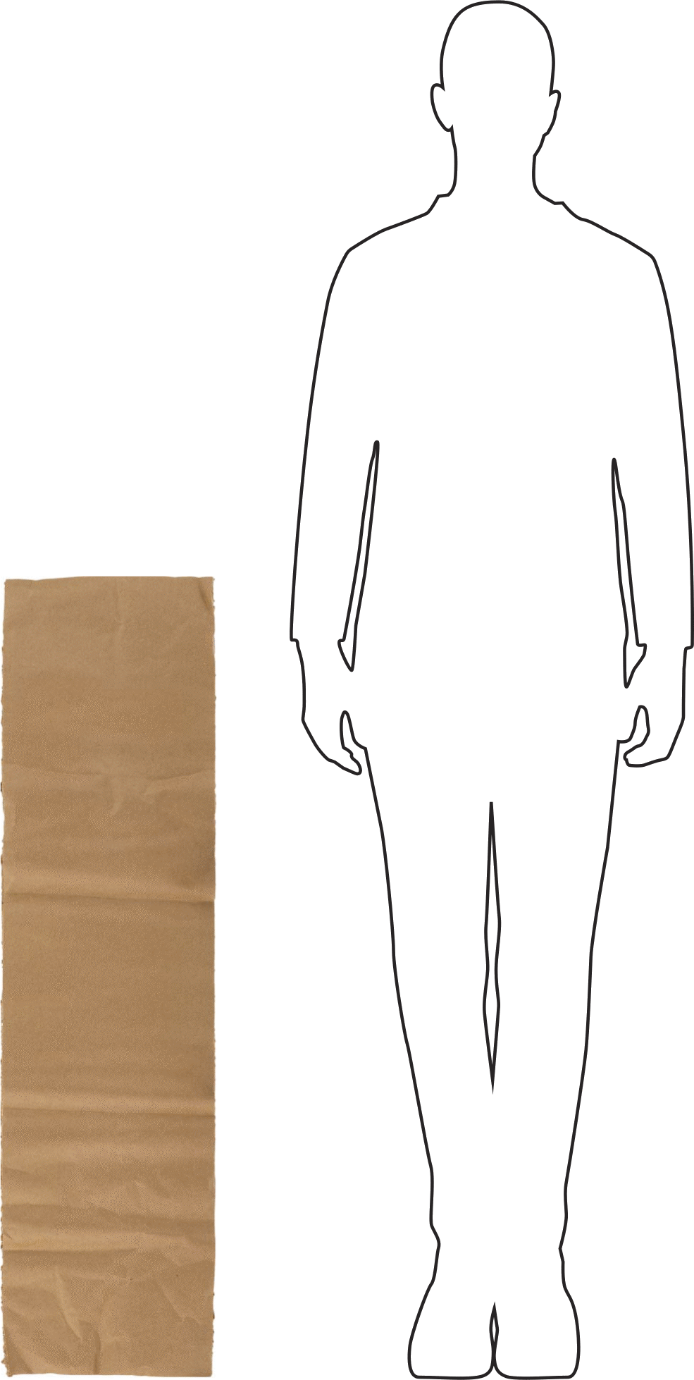 Geri Dönüştürülmüş Kağıt Nakliye Kutusu Astarı, 11“ Genişlik x 39” Uzunluk x 1-1/2" Kalınlık