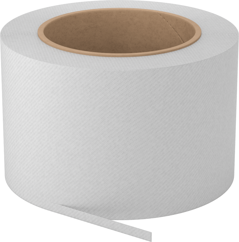 Yapıştırılmış Polyester/Polipropilen Karışımı Çember, Standart Bobin, 1/2“ Genişlik x 0,025” Kalınlık, 3600 Fit Uzunluk