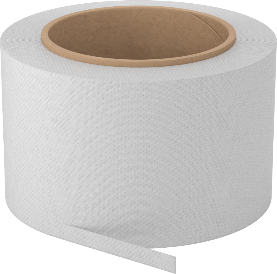 Yapıştırılmış Polyester/Polipropilen Karışımı Çember, Standart Bobin, 3/4“ Genişlik x 0,033” Kalınlık, 1670 Fit Uzunluk