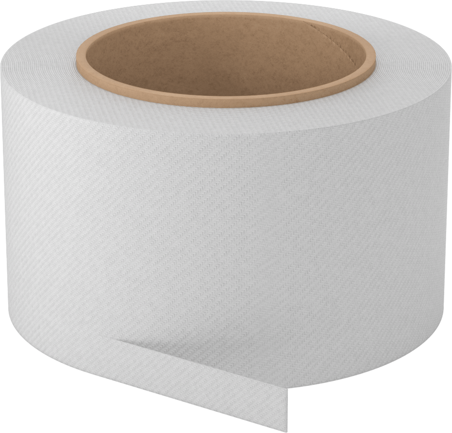 Yapıştırılmış Polyester/Polipropilen Karışımı Çember, Standart Bobin, 1-1/4“ Genişlik x 0,052” Kalınlık, 770 Fit Uzunluk