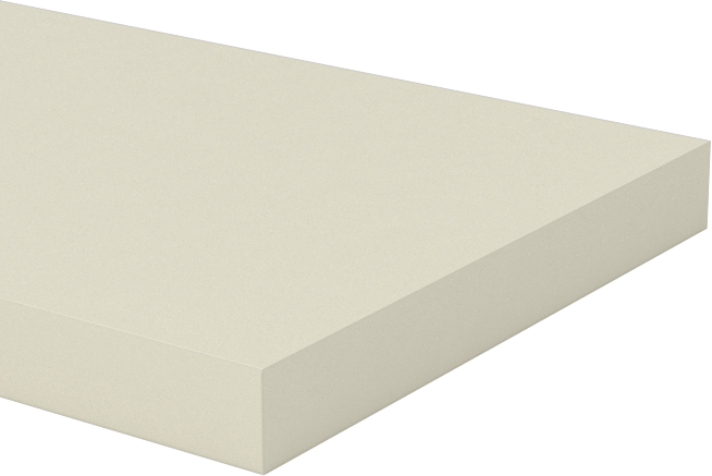 Gıda Endüstrisi Buhara ve Hava Koşullarına Dayanıklı EPDM Kauçuk, Şerit, 1" x 36", 1/8" Kalınlık