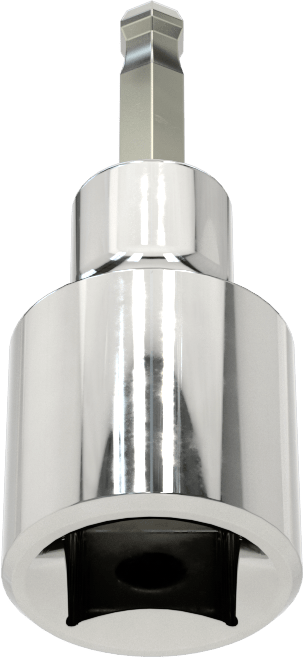 Bilyalı Uçlu Altıgen Uç Soketi, 3/8" Kare Tahrik, 4 mm Tahrik Boyutu
