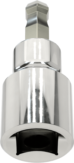 Bilyalı Uçlu Altıgen Uç Soketi, 3/8" Kare Tahrik, 6 mm Tahrik Boyutu