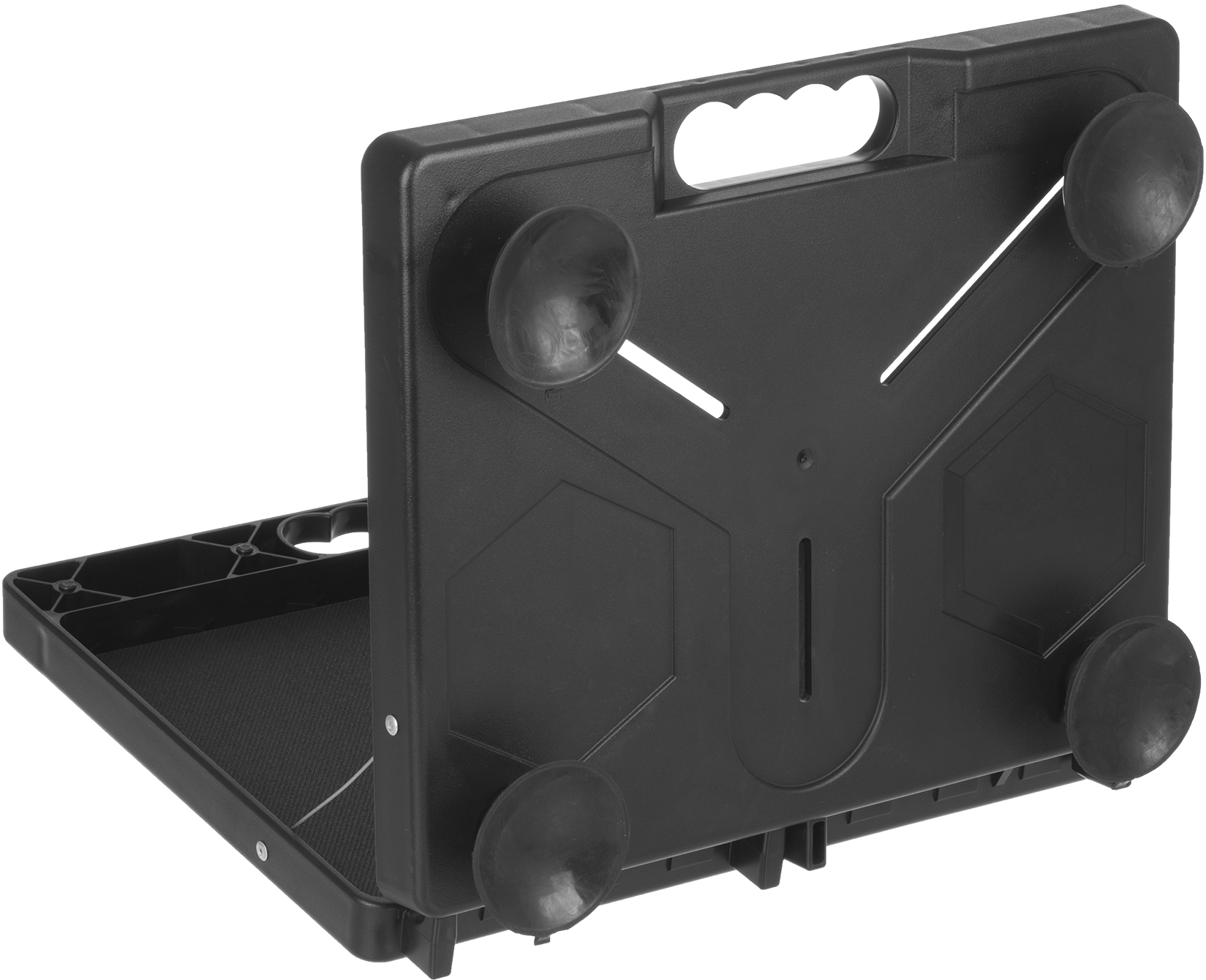 Back View with Suction Cups
