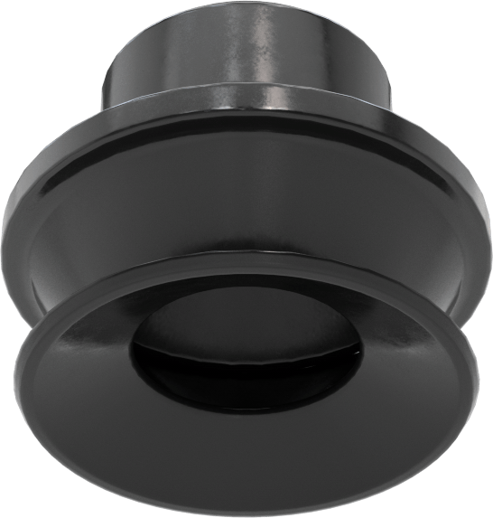 Vakum Vantuzu, Takmalı, Tek Körük, Buna-N Kauçuk, 20 mm Vantuz Çapı