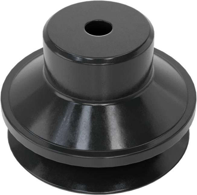 Vakum Vantuzu, Takmalı, Tek Körük, Buna-N Kauçuk, 40 mm Vantuz Çapı