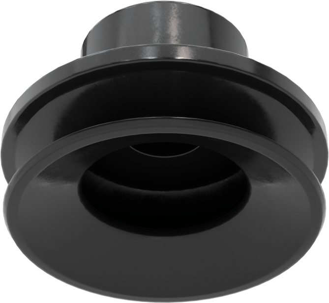 Vakum Vantuzu, Takmalı, Tek Körük, Buna-N Kauçuk, 40 mm Vantuz Çapı