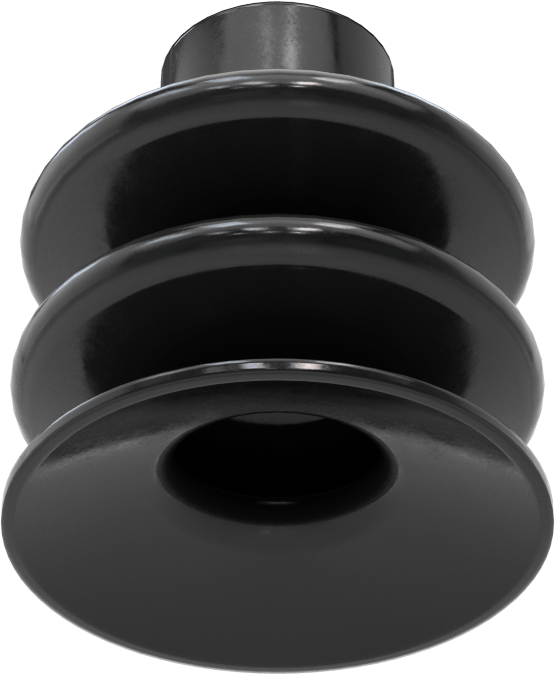 Vakum Vantuzu, Takmalı, 2 Körük, Buna-N Kauçuk, 40 mm Vantuz Çapı