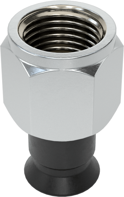 Vakum Vantuzu, 0,6 lbs. @ 24 in. Hg Kapasite, 1/8 NPT Dişi