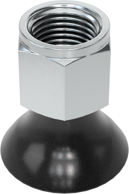 Vakum Vantuzu, 2,2 lb @ 24 inç Hg Kapasite, 1/8 NPT Dişi