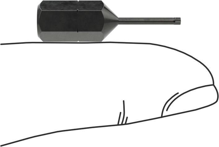 IP4 Torx-Plus Ucu, 1/4" Altıgen Şaft