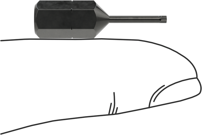 IP5 Torx-Plus Ucu, 1/4" Altıgen Şaft