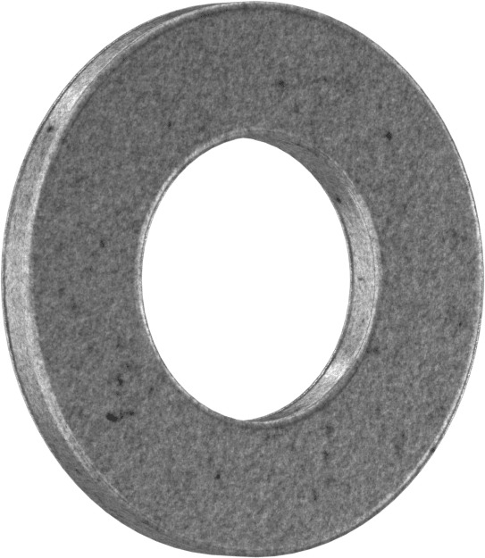 Gıda ve İçecek için Yağ Emdirilmiş Baskı Yatağı, Yüksek Yük, 3/8" Mil Çapı, 3/4" OD, 1/16" Kalınlık