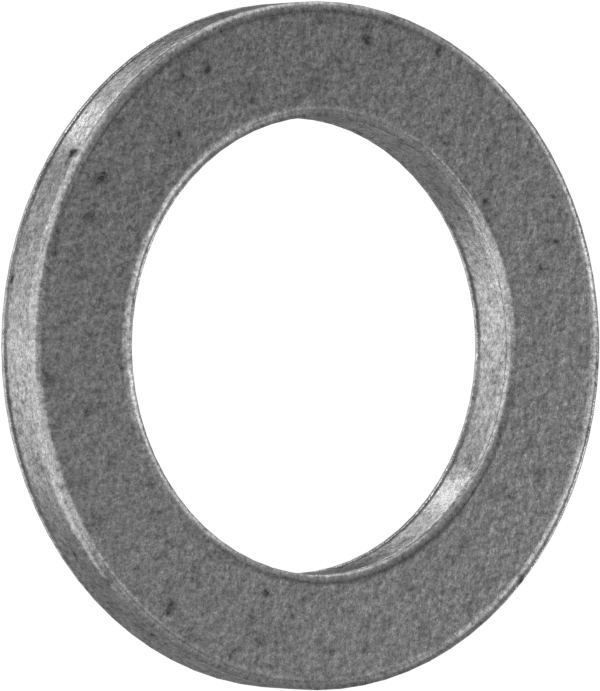 Gıda ve İçecek için Yağ Emdirilmiş Baskı Yatağı, Yüksek Yük, 1" Mil Çapı için, 1-1/2" OD, 1/8" Kalınlık