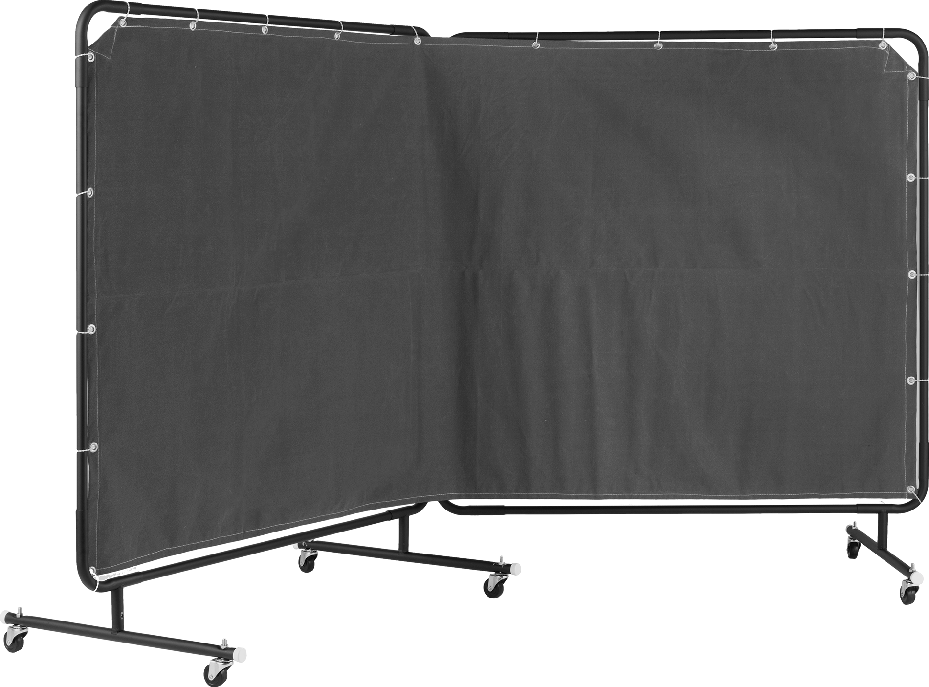 Two Panels with Platform
Legs and Casters
(Sold Separately)