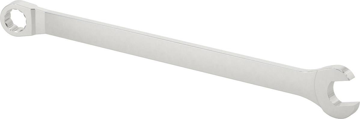 12 Uçlu Açıklık Kombinasyon Anahtarı, Yüksek Kaldıraç, 18 mm Boyut, 12-1/2" Toplam Uzunluk
