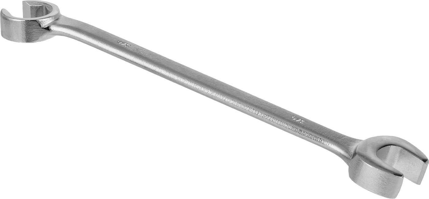 Secure-Grip Açık Uçlu Anahtar, Altıgen ve Yuvarlak Açıklıklar, 3/4" Boyut, 9-1/4" Toplam Uzunluk