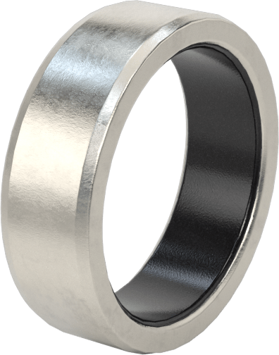 Kuru Çalışmalı Metal Takviyeli PTFE Kovanlı Rulman, 17-4 PH Paslanmaz Çelik Gövde, 1/2" Mil Çapı için, 3/16" Uzunluk