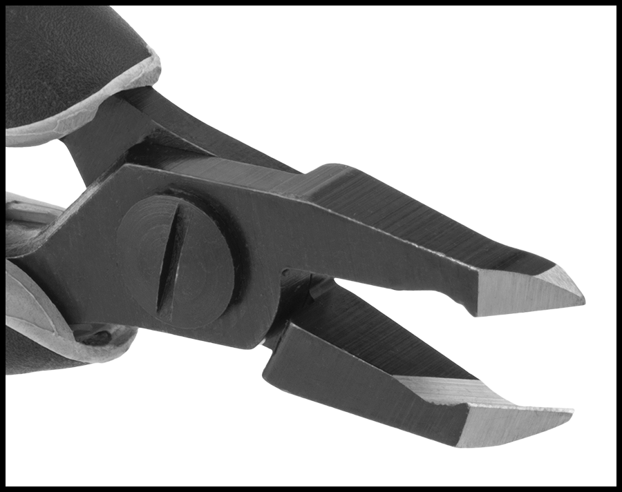 Lindstrom Statik Kontrol Tel Kesiciler, Açılı Başlık ve Ultra Tutuş ile, 5-3/4" Toplam Uzunluk, Gömme Kesim