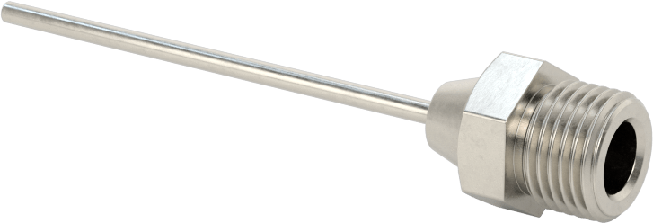 Hava Nozulu, Hassas Hava Akışı, 1/8 NPSM Erkek, 2-3/8" Toplam Uzunluk