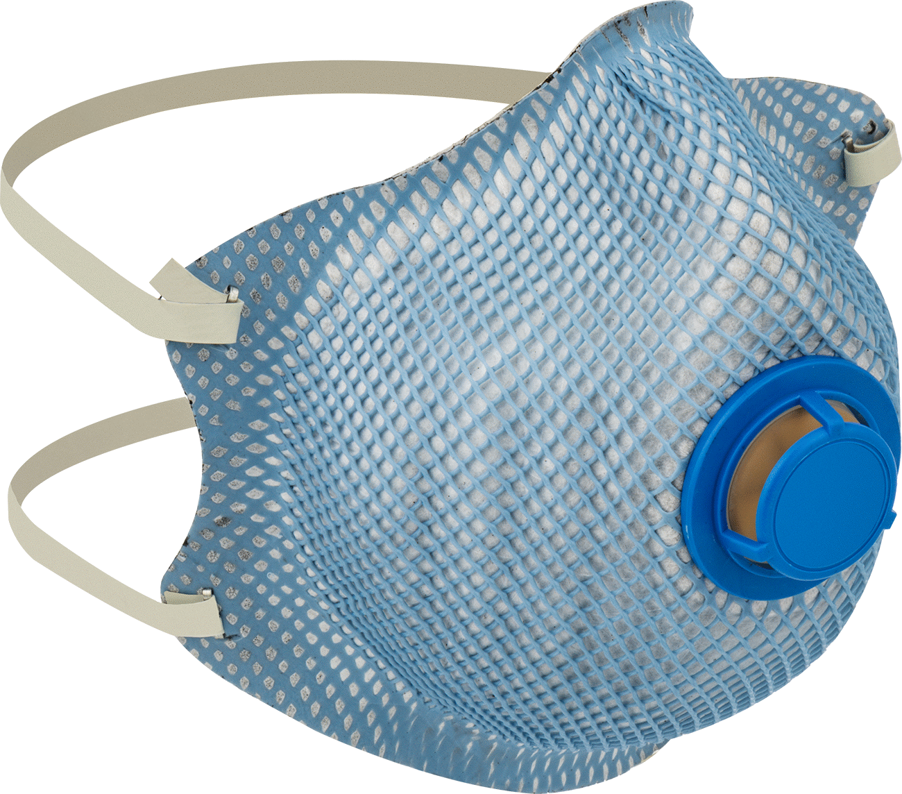 Tek Kullanımlık Solunum Maskesi, N95 Filtre, TC-84A-2006 NIOSH Onayı, Tek Boyut