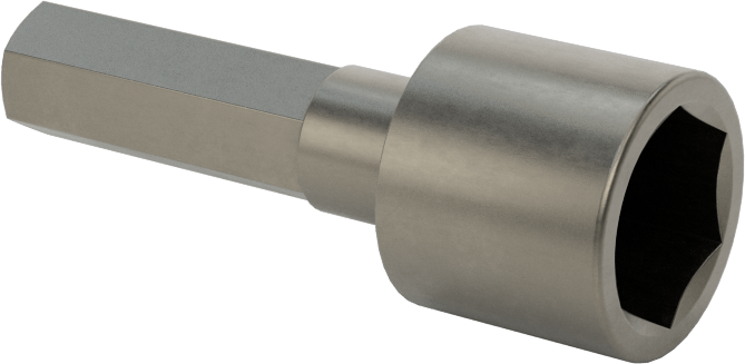 3/8" Somun Anahtarı Ucu, 1/4" Altıgen Şaft