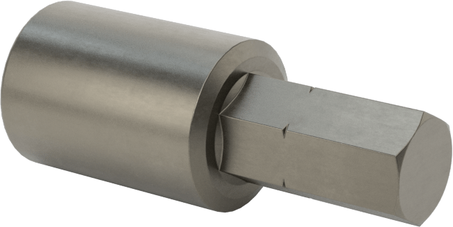 Bağlantı Elemanı Tutucu Somun Anahtarı Ucu, 1/4" Altıgen Şaft Boyutu, 7 mm Boyut