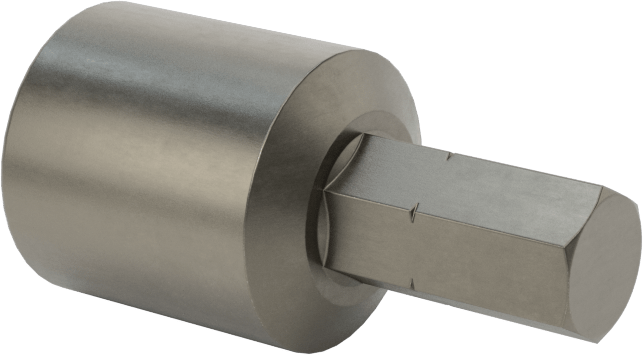 Bağlantı Elemanı Tutucu Somun Anahtarı Ucu, 1/4" Altıgen Şaft Boyutu, 10 mm Boyut