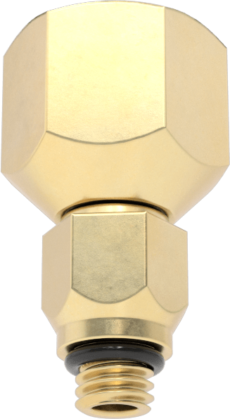 Gres Bağlantı Adaptörü, 10-32 Erkek, 1/8 NPT Dişi