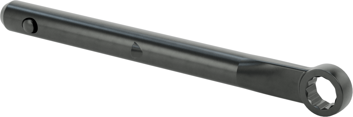 Yüksek Kaldıraçlı Kutu Anahtarı, 3/4" Boyut, 10-7/8" Toplam Uzunluk