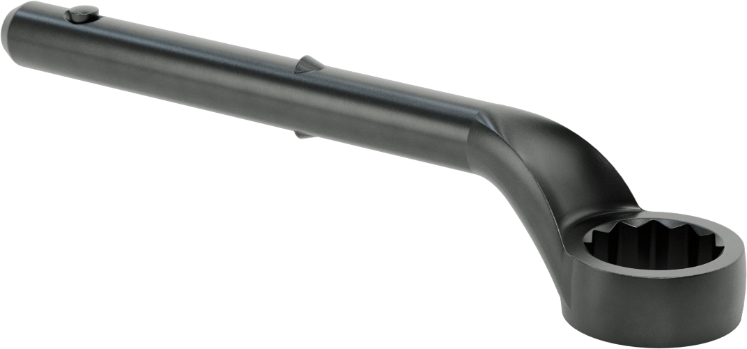 Yüksek Kaldıraçlı Kutu Anahtarı, Derin Ofset, 1-7/16" ve 36 mm Boyut, 10-3/4" Toplam Uzunluk