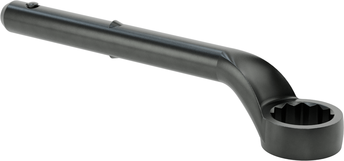 Yüksek Kaldıraçlı Kutu Anahtarı, Derin Ofset, 1-3/4" ve 44 mm Boyut, 13-1/2" Toplam Uzunluk